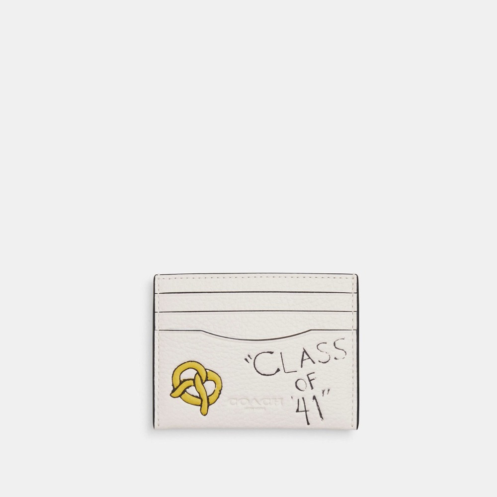COACH Slim Id Card Case With Sketch Print